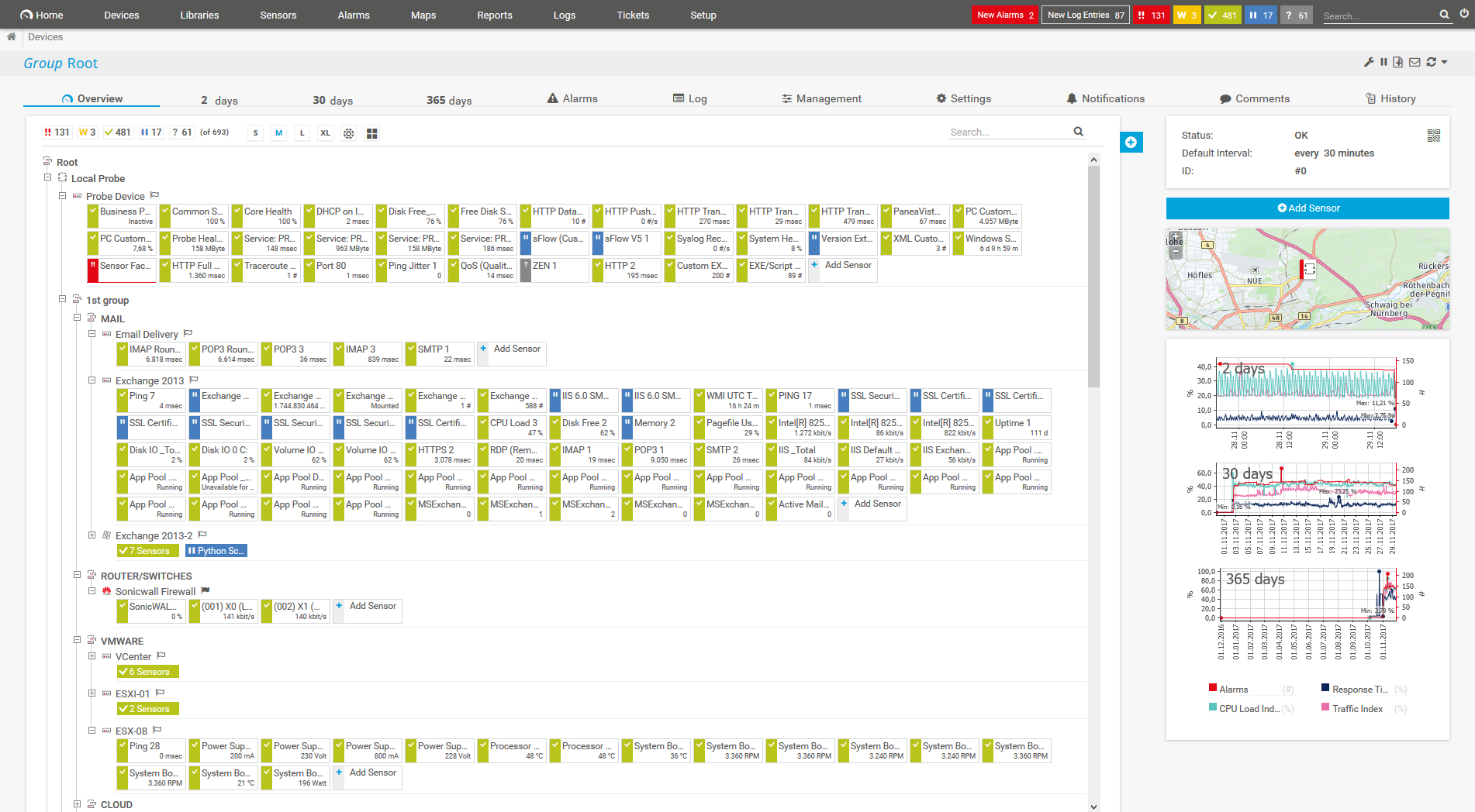 prtg device tree es1